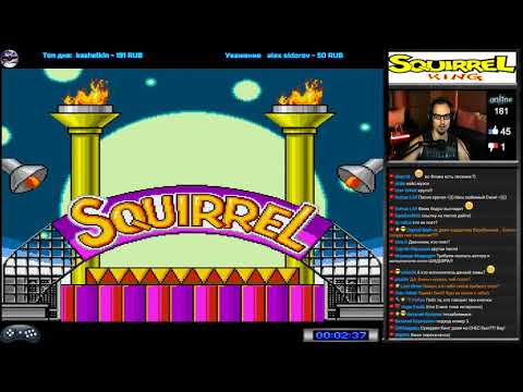 Видео: Чип и Дейл? Squirrel King прохождение | Игра на (SEGA Genesis, Mega Drive, SMD) 1995 Стрим RUS