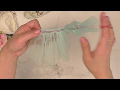 Видео: Как сделать ровную сборку. Юбка-пачка. Шьем красиво. Сборки на ткани.