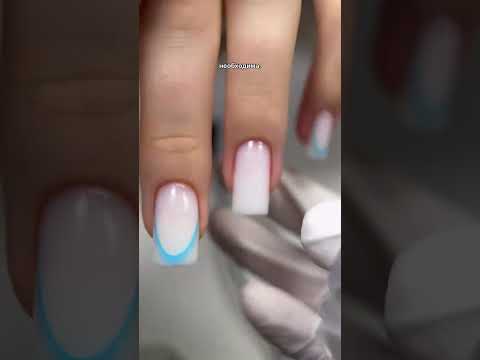 Видео: Мастер класс трендового дизайна  #nails #гелидлянаращивания