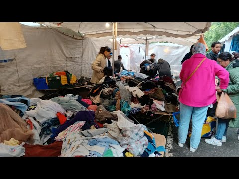 Видео: 92. Две Сумки Вещей с Барахолки! Обзор рынка и показ находок. #secondhand