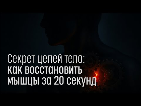 Видео: Секрет цепей тела: как восстановить мышцы за 20 секунд