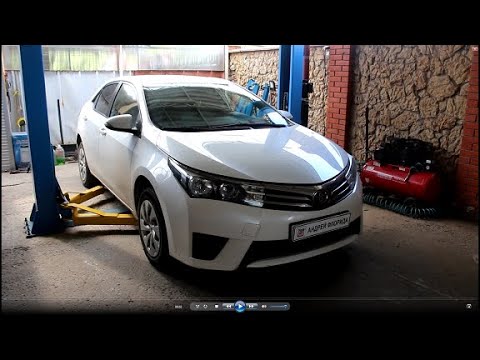 Видео: Замена масла в вариаторе на Тойота Королла 1,6 Toyota Corolla 2016