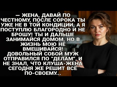Видео: Муж списал жену «по возрасту». Но она устроила финал, который он не забудет никогда...