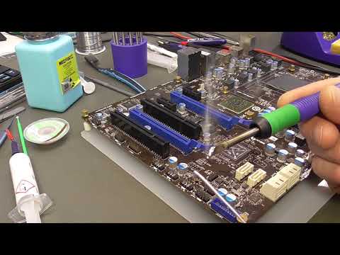 Видео: MSI 970A-G43. Устранение типовой неисправности.