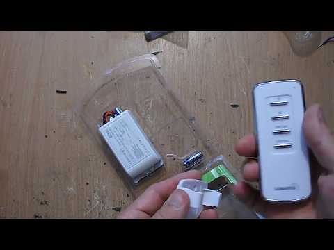 Видео: Дистанционное управление люстрой и не только -2