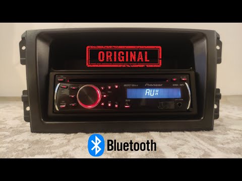 Видео: Pioneer DEH-2210UB с установленным Bluetooth модулем.