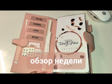 Видео: итоги недели в kinbor weeks, интересные планерные находки. мой ежедневник, planner