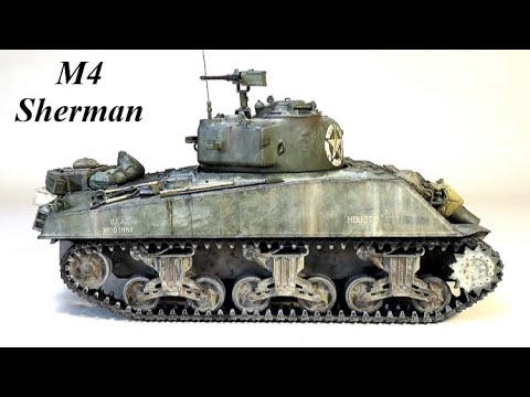 Видео: Основной танк М4 Sherman, США