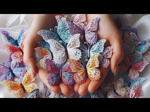 Видео: 🔥НОВАЯ ИДЕЯ. Так шикарно получается! Бабочки бантики для девочек.