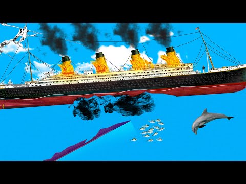Видео: ТИТАНИК ПРОТИВ ГЛЮКА | Floating Simulator