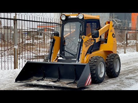 Видео: Наше первое знакомство с муравьем. Обзор на минипогрузчик ANT 1000