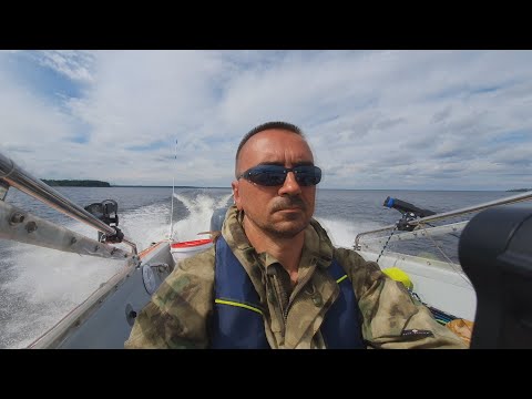 Видео: Водномоторный поход Питер - Онего - Питер. Часть 2.