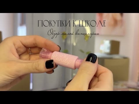 Видео: ПОКУПКИ К ШКОЛЕ 📒 / РАСПАКОВКА МИЛОЙ КАНЦЕЛЯРИИ С WB 💜
