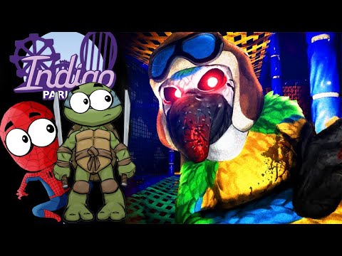 Видео: ПОПАЛИ В ЗАБРОШЕННЫЙ ПАРК АТРАКЦИОНОВ ► Indigo Park Chapter 1 (Спайдер и Ниндзяго)