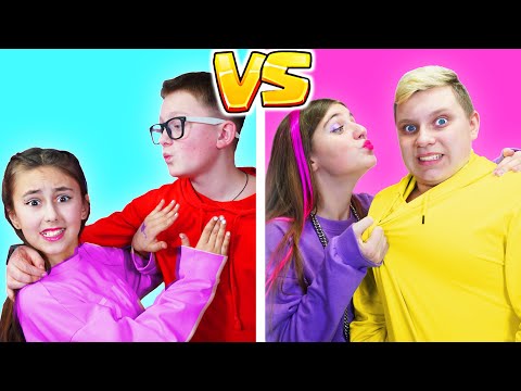 Видео: Храбрая или Трусливая Девушка || Типы Девушек в Школе