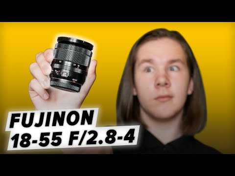 Видео: ЛУЧШИЙ КИТОВЫЙ ОБЪЕКТИВ? | FUJINON 18-55 F/2.8-4