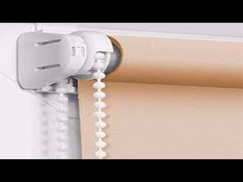 Видео: Рулонная штора непроизвольно опускается, ремонт механизма.