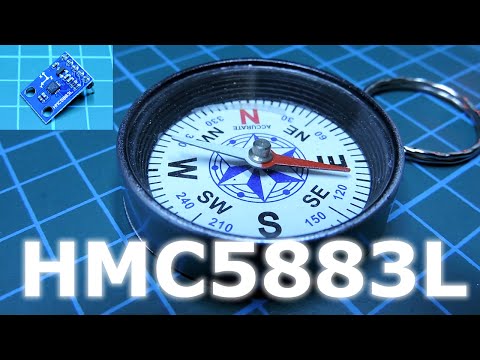 Видео: HMC5883L Магнитометр