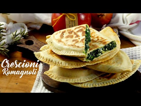 Видео: Итальянские лепешки с начинкой под названием "крешеоне"