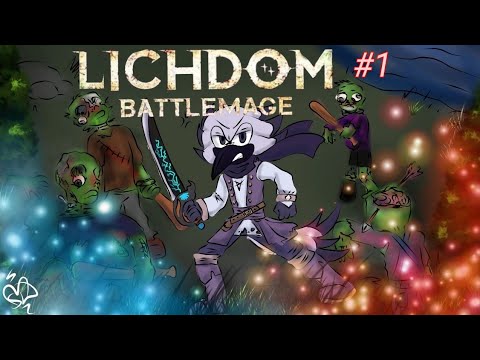 Видео: Lichdim Battlemage прохождение #1 - начало