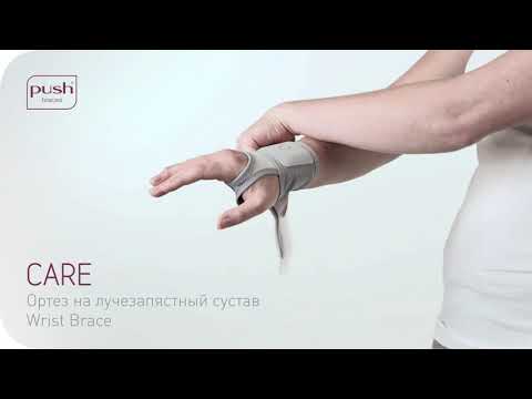 Видео: Ортез на лучезапястный сустав Care Wrist Brace