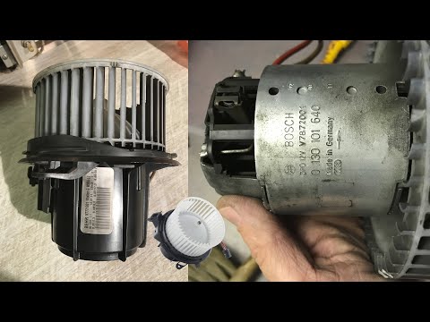 Видео: Профилактика не помогла, замена моторчика печки!