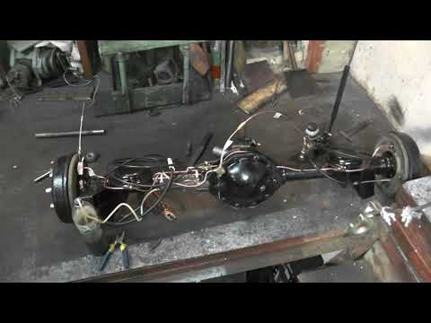 Видео: Mersedes Gelendewagen W460 Сборка заднего моста донора ч2