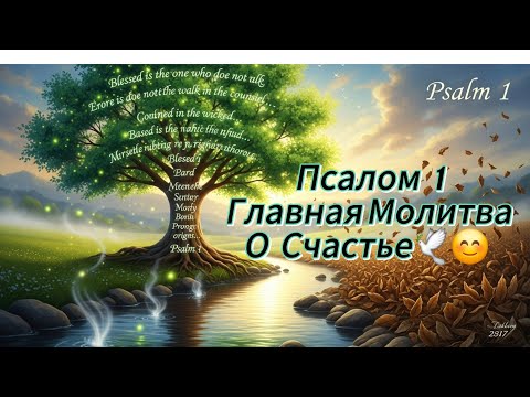 Видео: Секрет Счастливой Жизни❤️🙏❤️Псалом 1...