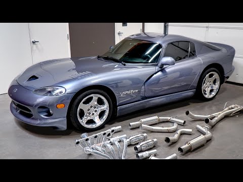 Видео: Когда вы даете 8-литровому двигателю V10 выхлоп, которого он заслуживает