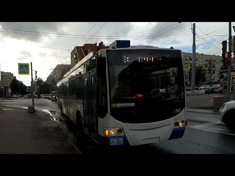 Видео: Троллейбус "6852 по 34" СПб 12-*: ВМЗ-5298.01 "Авангард" 6852 по №34 (16.09.22)