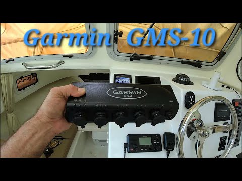 Видео: Расширитель сетевого порта Garmin GMS 10 для подключения нескольких картплоттеров