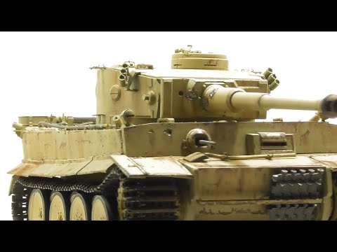 Видео: Сборка масштабной модели  TIGER I ausf e early   от "ЗВЕЗДЫ"  в масштабе 1:35 - завершение