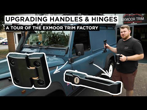 Видео: Обновление дверных петель и ручек на DEFENDER + обзор отделки EXMOOR