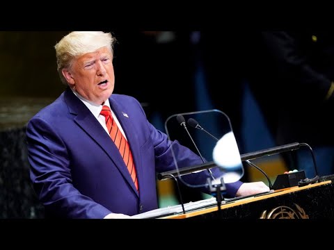 Видео: Дональд Трамп на Генассамблее ООН | 24.09.19