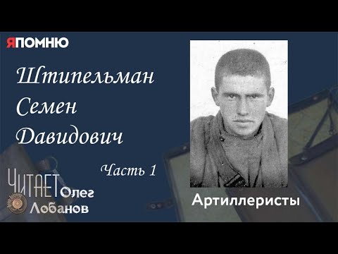 Видео: Штипельман Семен Давидович. Часть 1. Проект "Я помню" Артема Драбкина. Артиллеристы.