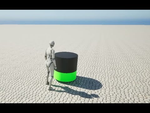 Видео: Материал заполнения для 3d компонентов в Unreal Engine 4/5 (UE4/5)