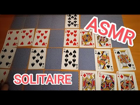 Видео: ASMR SOLITAIRE / АСМР ПАСЬЯНС / КАРТЫ / WHISPER/ ШЕПОТ