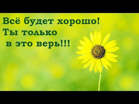 Видео: Всё будет хорошо! Ты только в это верь!