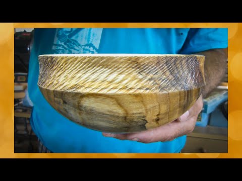 Видео: Чаша из Ореха и мой новый резец Bowl Gouge