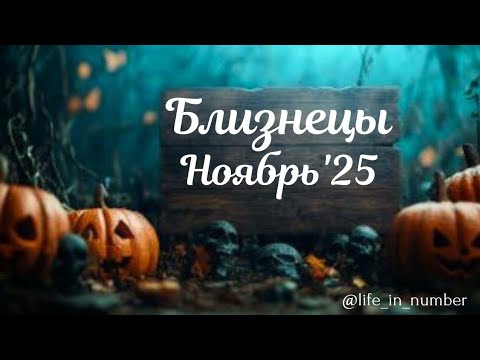 Видео: БЛИЗНЕЦЫ ♊️НОЯБРЬ 2025