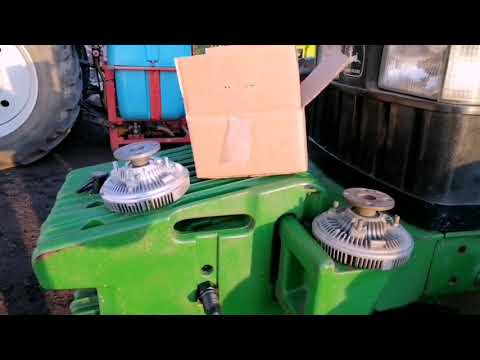 Видео: Ремонт John Deere 6900.Заміна віскомуфти(термомуфти) вентилятора #johndeere #віскомуфта