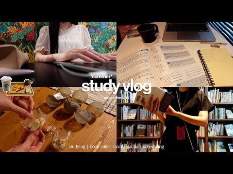 Видео: Study Vlog | 8-часовой учебный день 📚👩🏻‍💻 | Waking up at 6am | Book Café | Gacha gacha | Productive