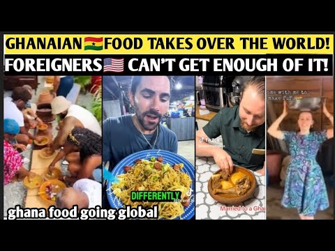 Видео: 🇬🇭🔥 ГАНСКАЯ КУХНЯ ЗАВОЕВЫВАЕТ МИР! ИНОСТРАНЦЫ🇺🇸 НЕ МОГУТ НАСЫТИТЬСЯ! #Гана