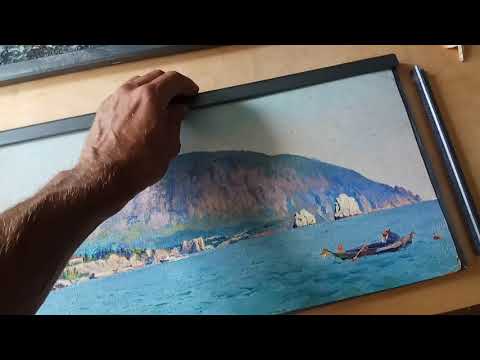 Видео: КАК СДЕЛАТЬ РАМКИ ДЛЯ КАРТИН. Бысто и недорого.