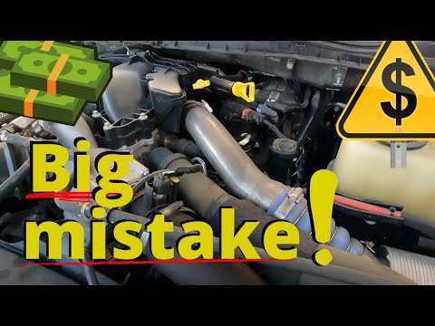 Видео: ПЛОХО! Ущерб в размере 10 138,86 долларов! Загрязнение инжектора дизельной топливной системы Ford...