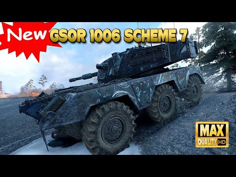 Видео: Новый британский средний танк GSOR 1006 Scheme 7 - World of Tanks