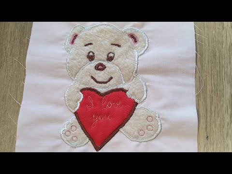 Видео: Делаем аппликацию для детского одеяла