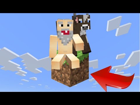 Видео: Выживание на ОДНОМ БЛОКЕ в Minecraft!