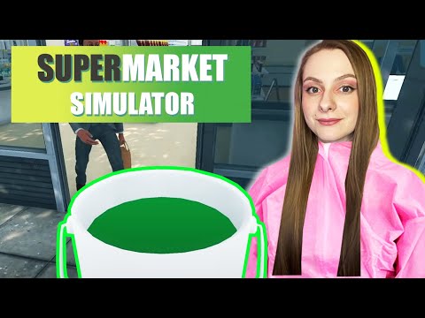 Видео: ДОБАВИЛА ЦВЕТА СУПЕРМАРКЕТУ ► Supermarket Simulator #28