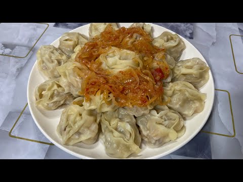 Видео: Езілмейтін, жыртылмайтын манты. Қазақша Рецепт. Манты жасау.